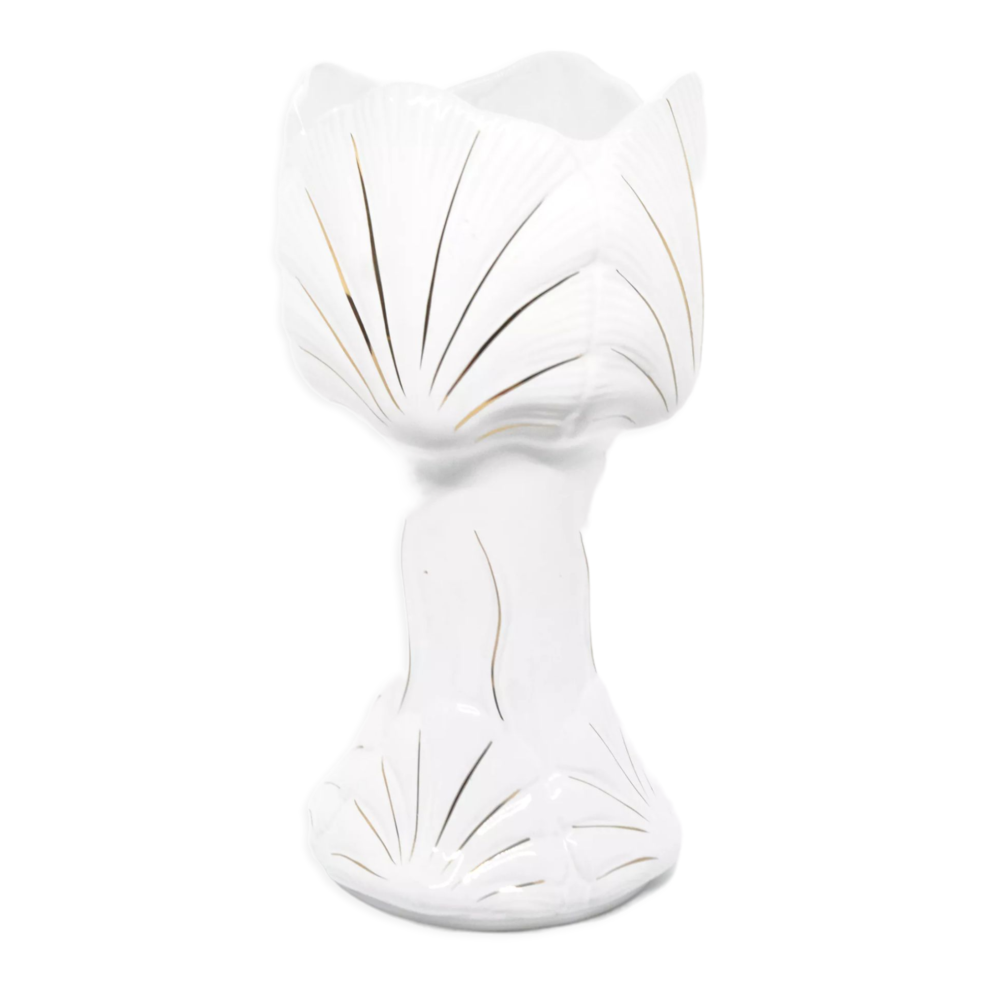 1970s porcelain vase or pot, Bogucice, Poland