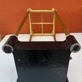 Porte parapluie en laiton et fonte