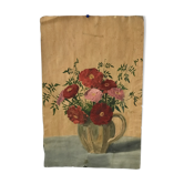 Old-scale oil painting