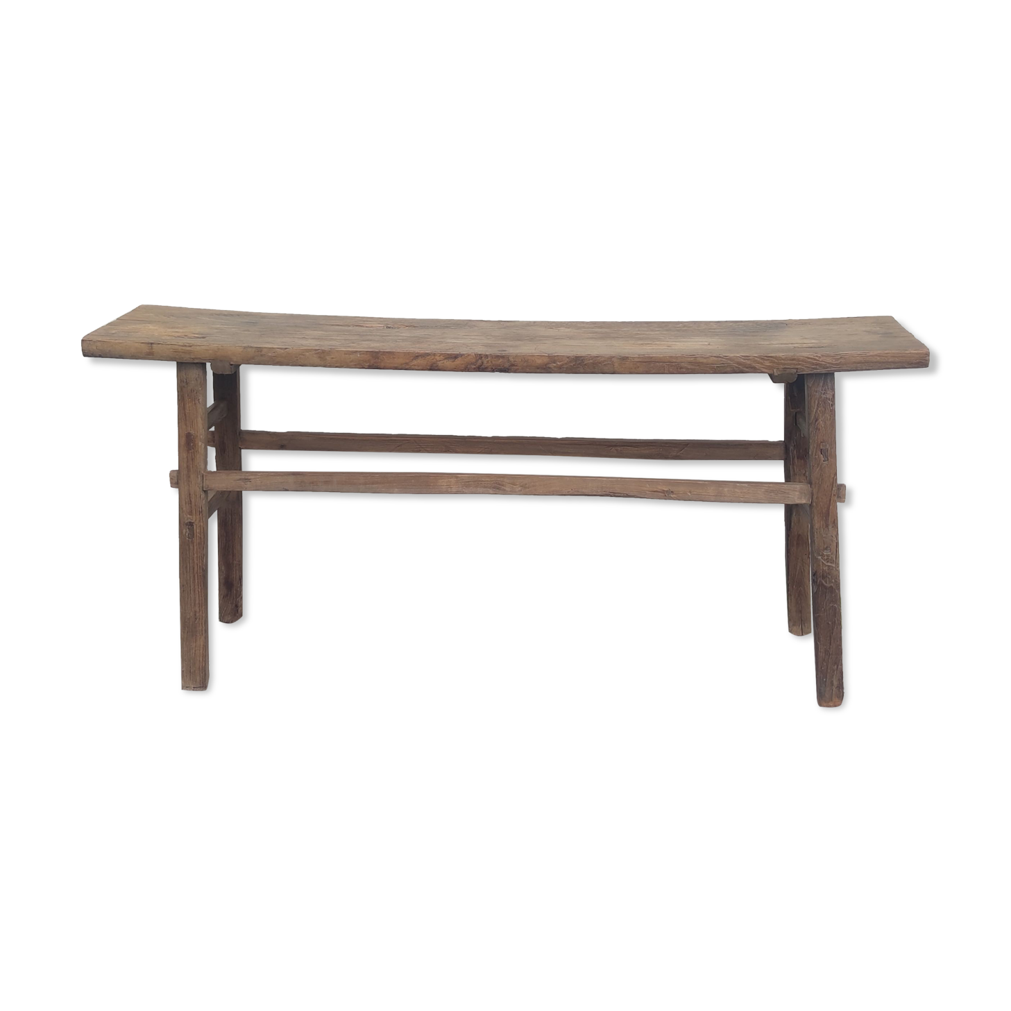Asian elm console
