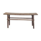 Asian elm console