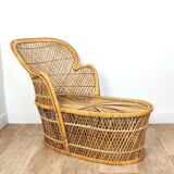 Rattan daybed for children
