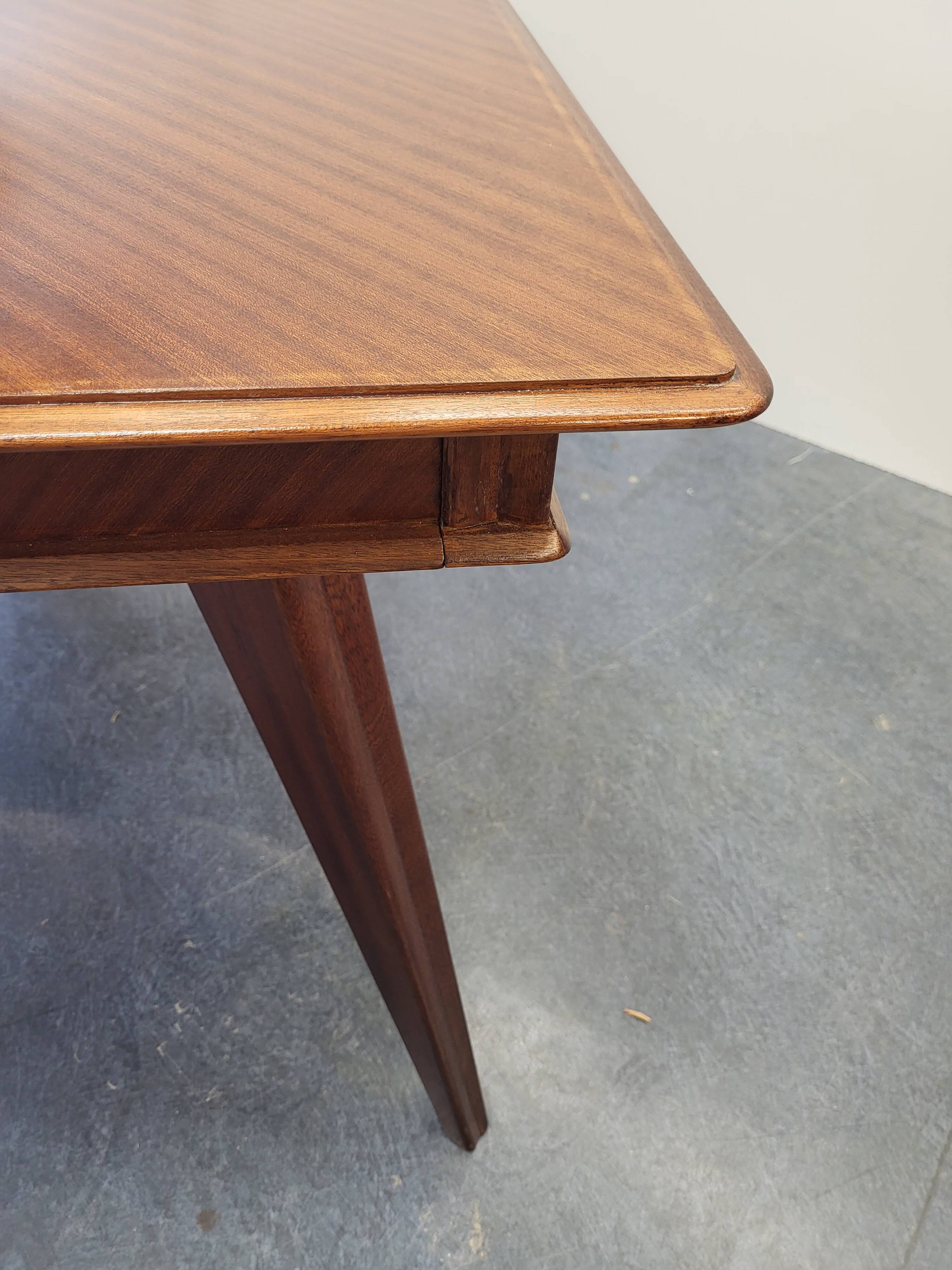 Mid century mahogany table
