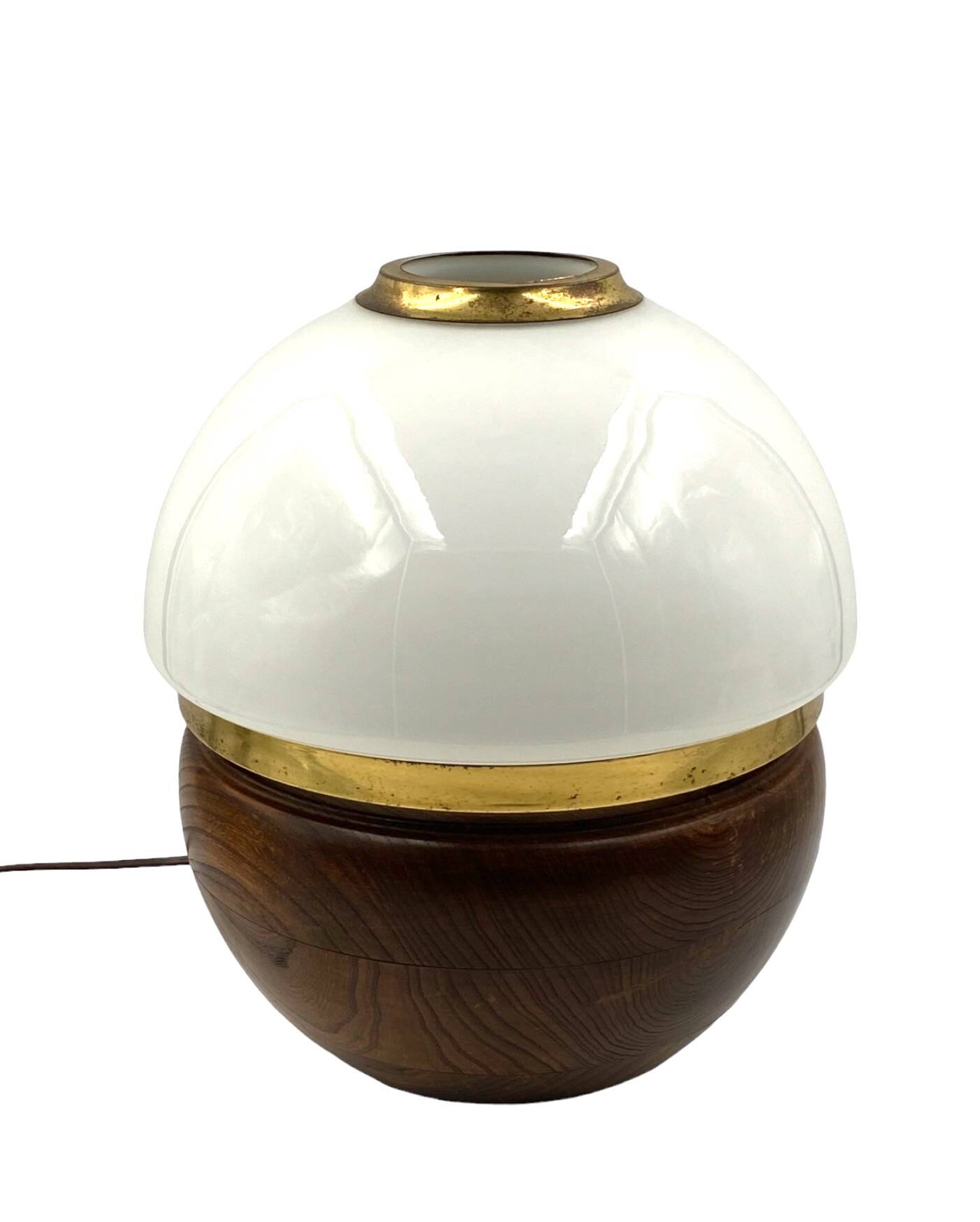 Luigi Caccia Dominioni, rare table lamp, Azucena Italy, 1970s