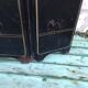 Art-deco sheet metal firewall screen