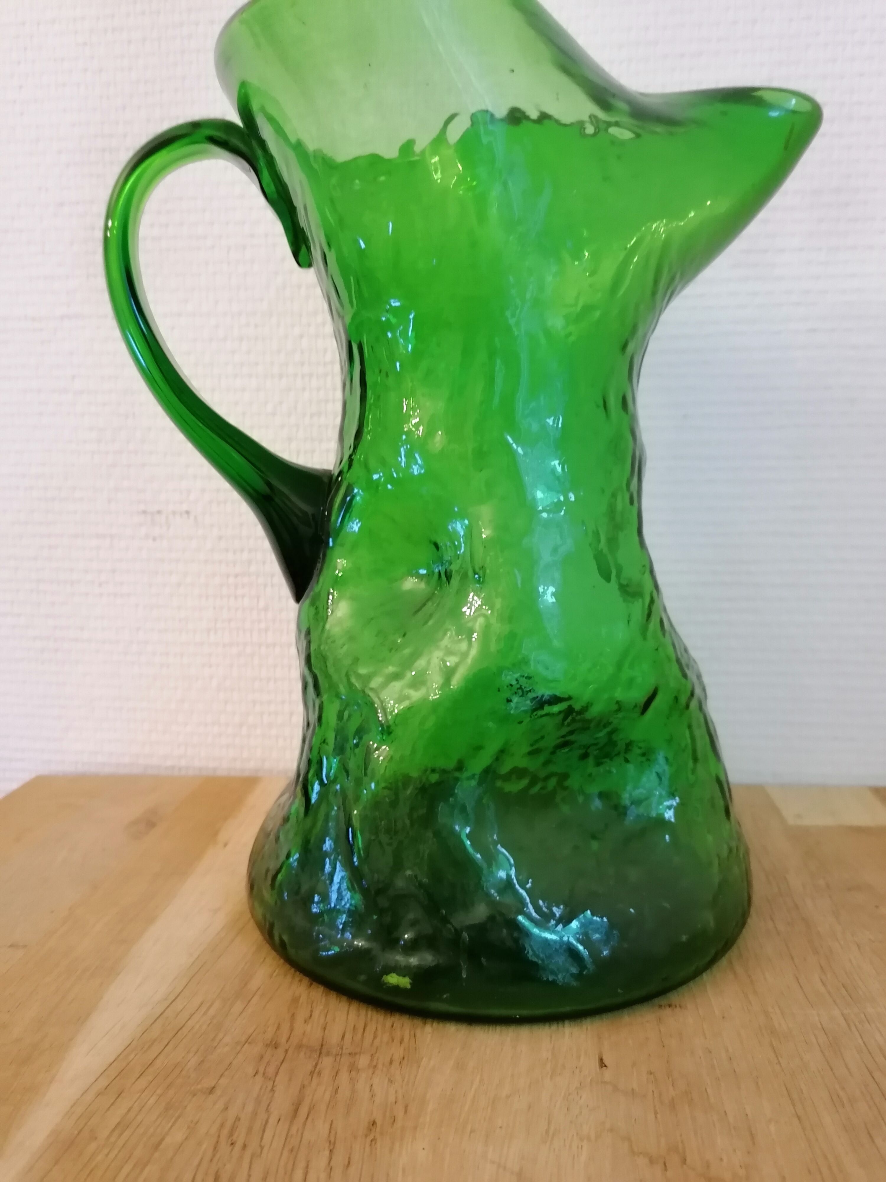 Glass pitcher