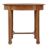 Timeless French Art Deco side table in oak, 1930s