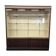 XL vintage wooden display cabinet / sideboard / wall cupboard