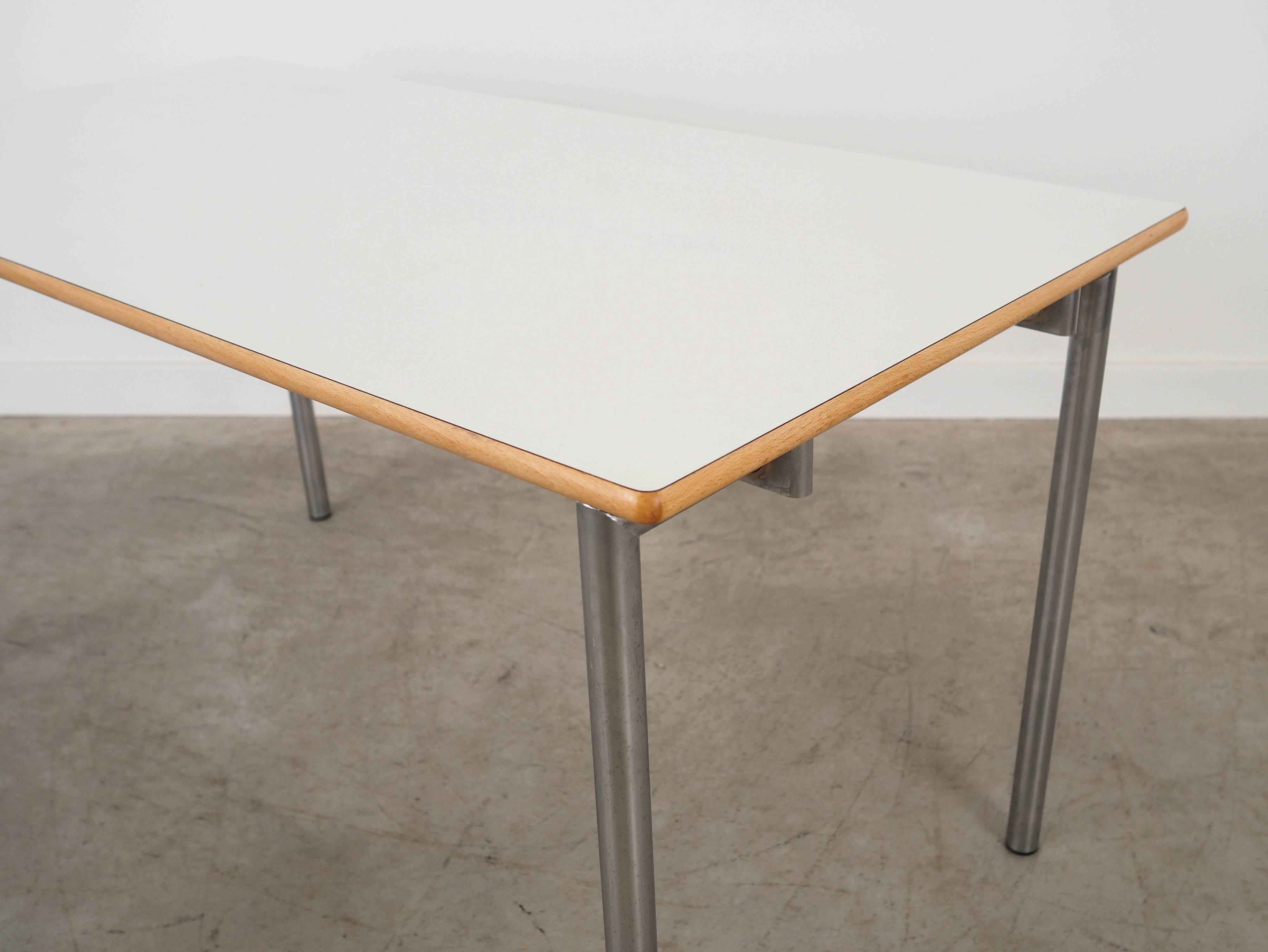 Laminated table, Danish design, 2000, manufactured by Randers Møbelfabrik