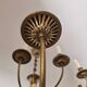 Large solid brass chandelier with 24 lights