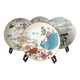 Lot 4 decorative plates porcelain Franklin mint FP Japan 1981