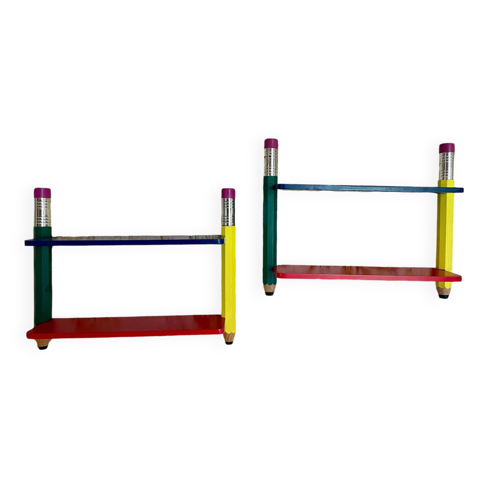 2 shelves Pierre Sala 1980