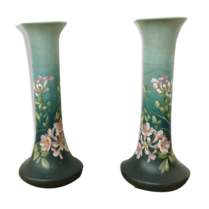 Paire de vases art Nouveau