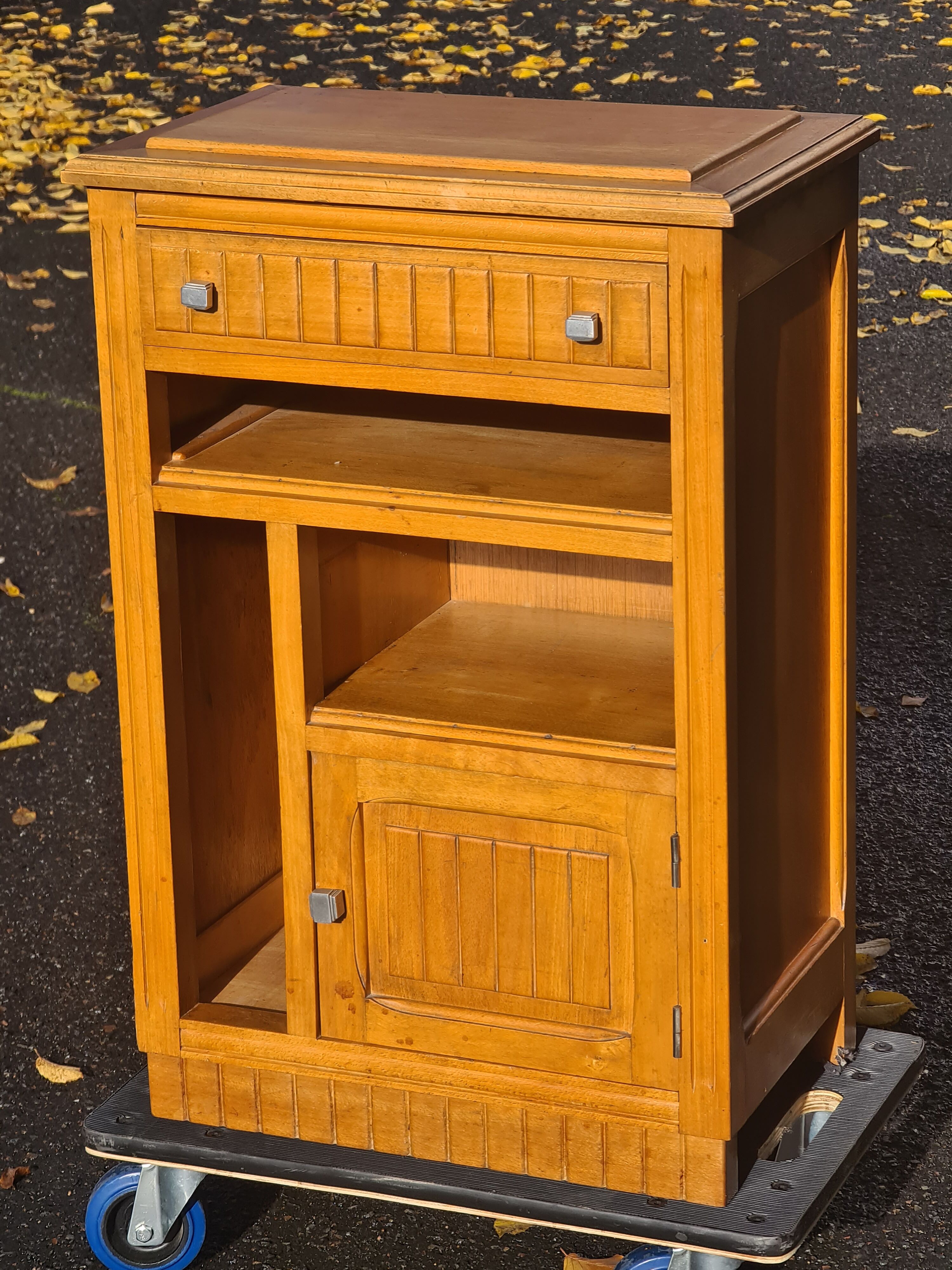 Art deco jam maker 1940-50 solid wood