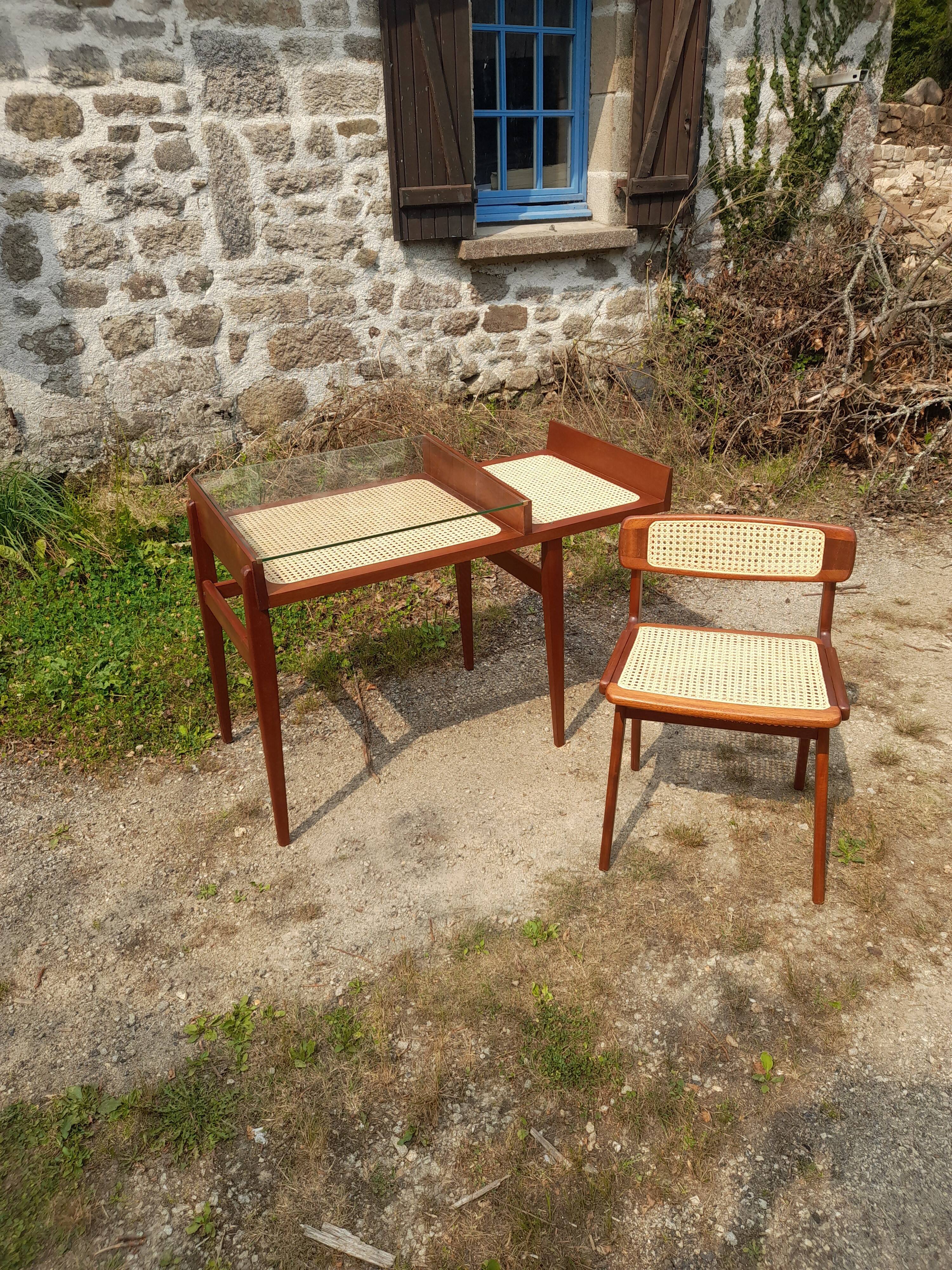 Michel Ducaroy desk and chair for SNA Roset