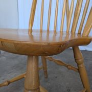 Chaise de salle à manger de style Windsor vintage : cuisine de ferme rustique