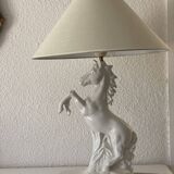White ceramic zoomorph lamp