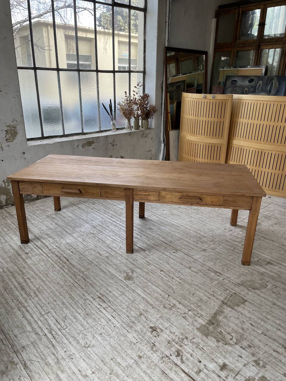 3m beech farm table