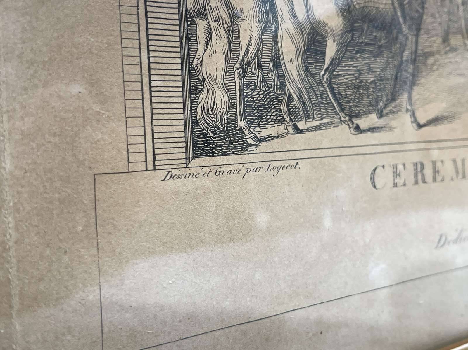 19th century engraving by Logerot (1776-1844)