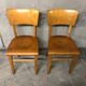 Pair of Thonet bistro chairs