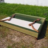 Louis XIII Style Convertible Sofa Sheep Bones