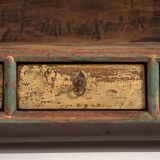 Antique wabi sabi style low cabinet (c.1900)