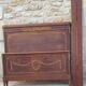 Old wooden bed 140 headboard
