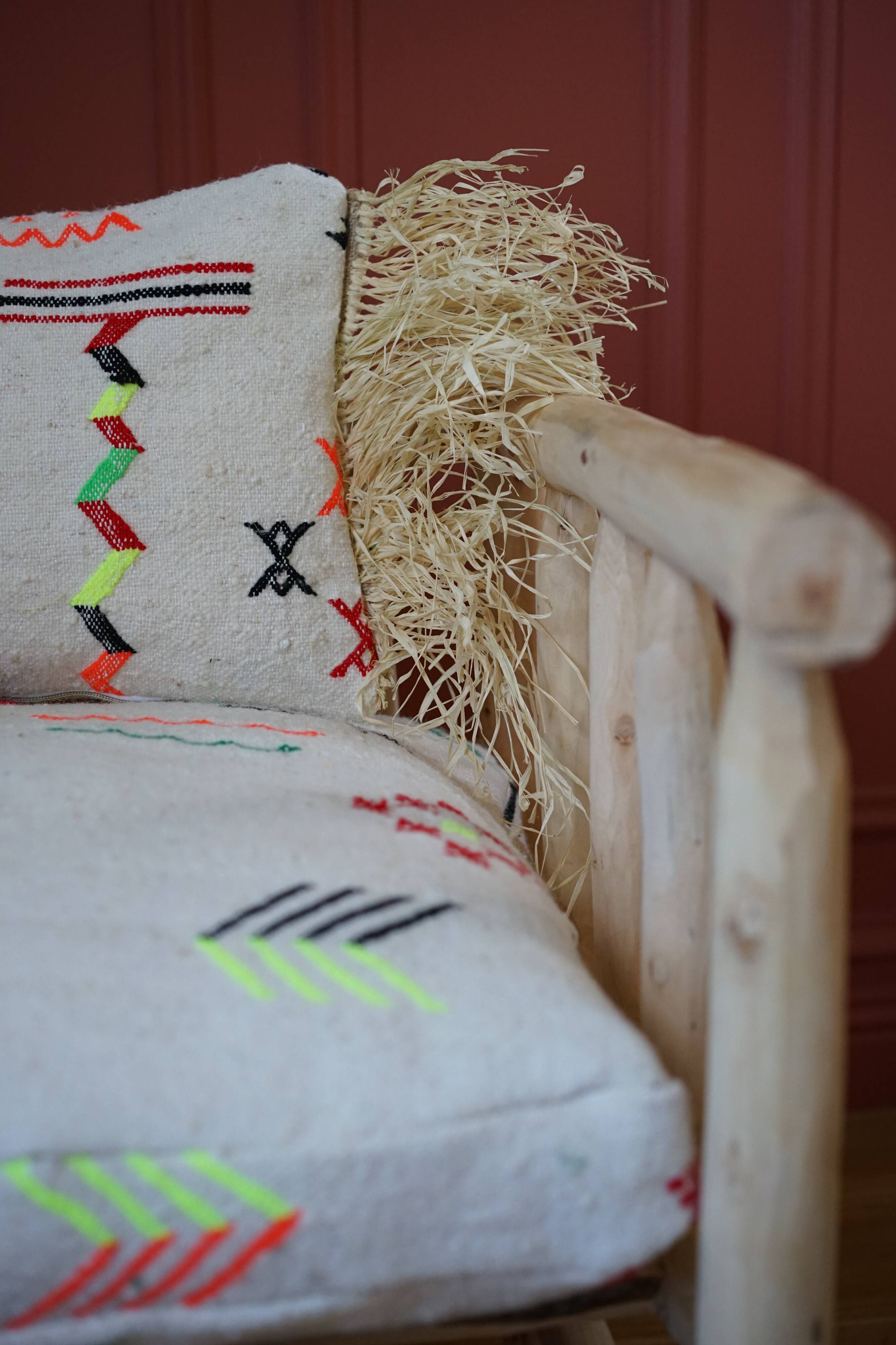 Kilim Cubic Armchair