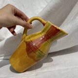 Yellow mediteranean pitcher