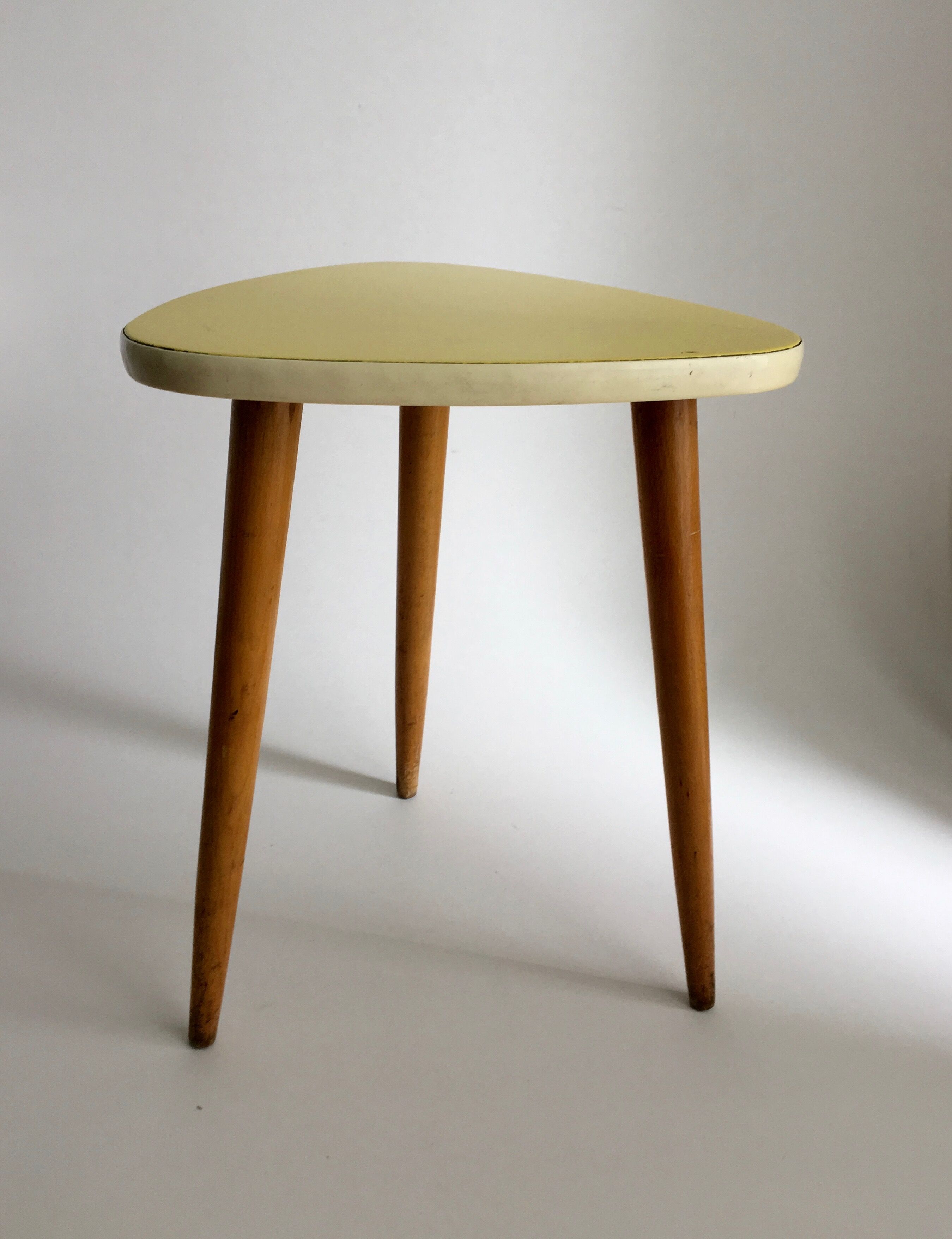 Yellow stool, 1960s