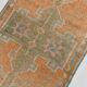 3x11 Orange & Green Oriental Vintage Runner Rug, 85x347Cm