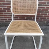 Set of 4 Cesca b32 model chairs in white