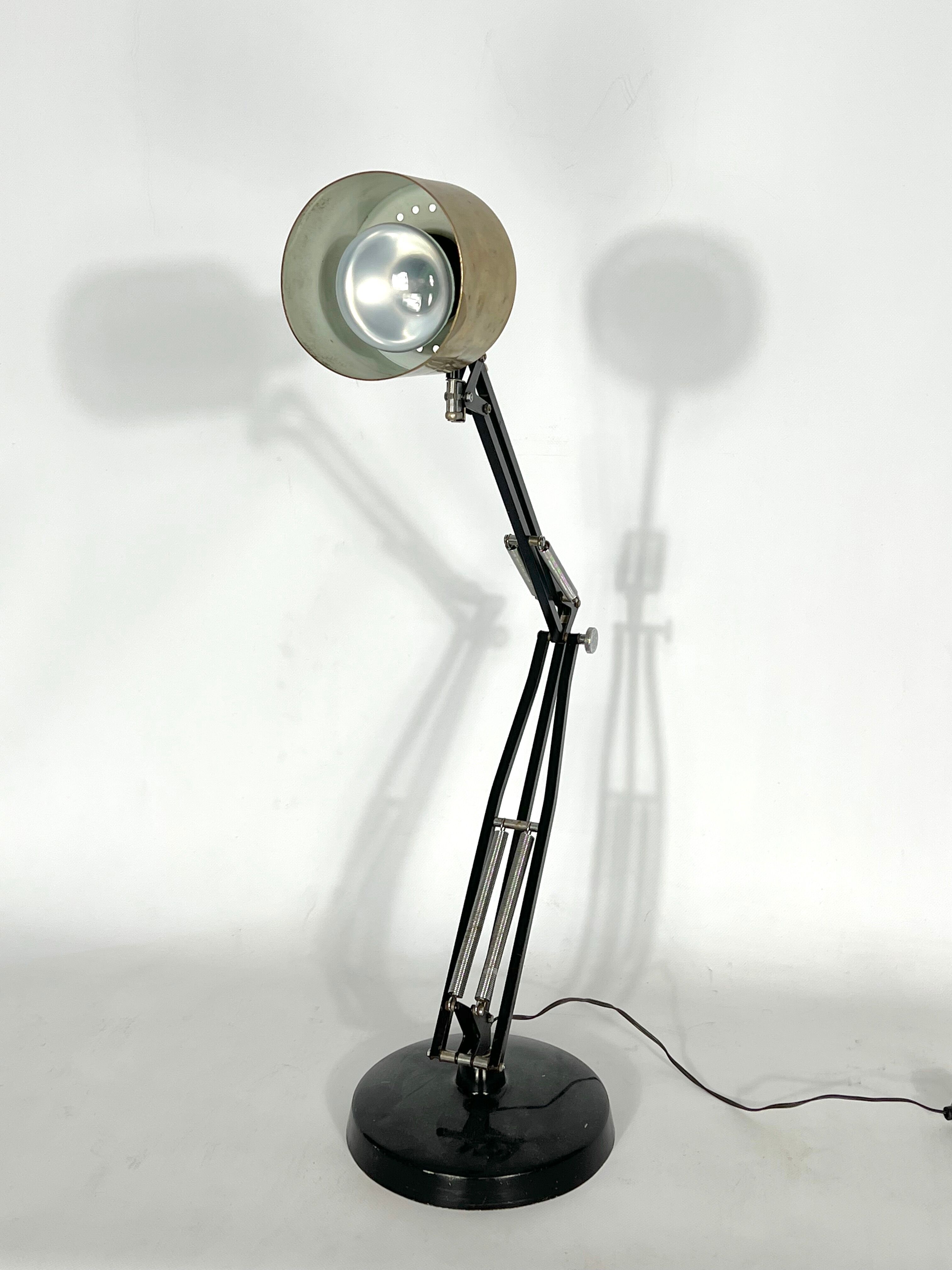 Jac Jacobsen, rare L2 Luxo table lamp from 50s