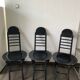 Chaises design années 80