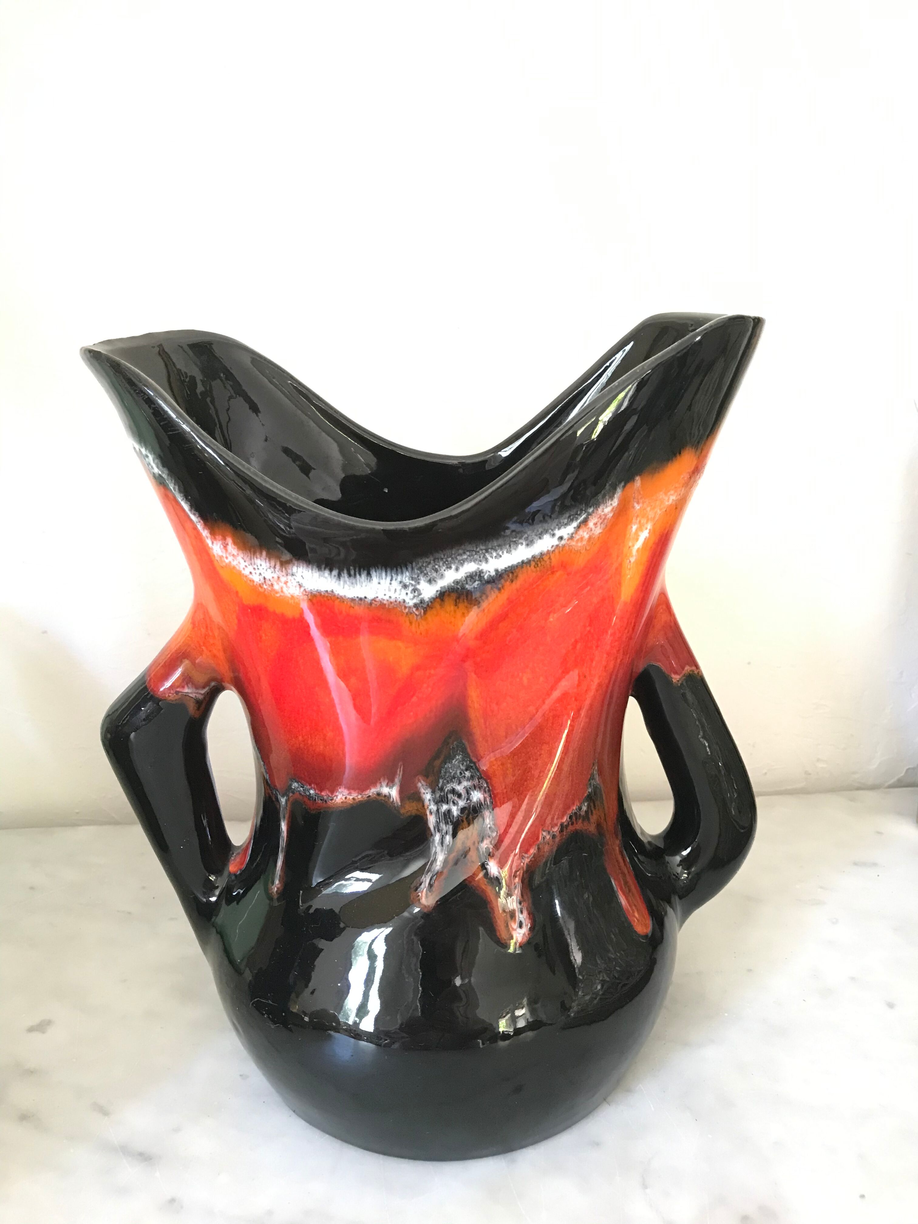 Vintage Vallauris vase