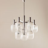 Targetti Sankey Murano glass chandelier, 1970s