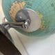 Vintage terrestrial globe 1965 German glass Columbus duo - 34 cm