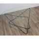 Table basse vintage « Jasmin » de Florent Lasbleiz pour Airborne 1950