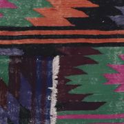 Turkish Kilim Yuruk Vintage 177x338 cm Geometric Multicoloured