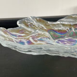 Empty vintage pocket in iridescent glass