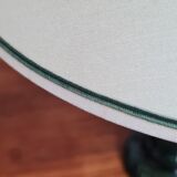 Emerald green alabaster lamp