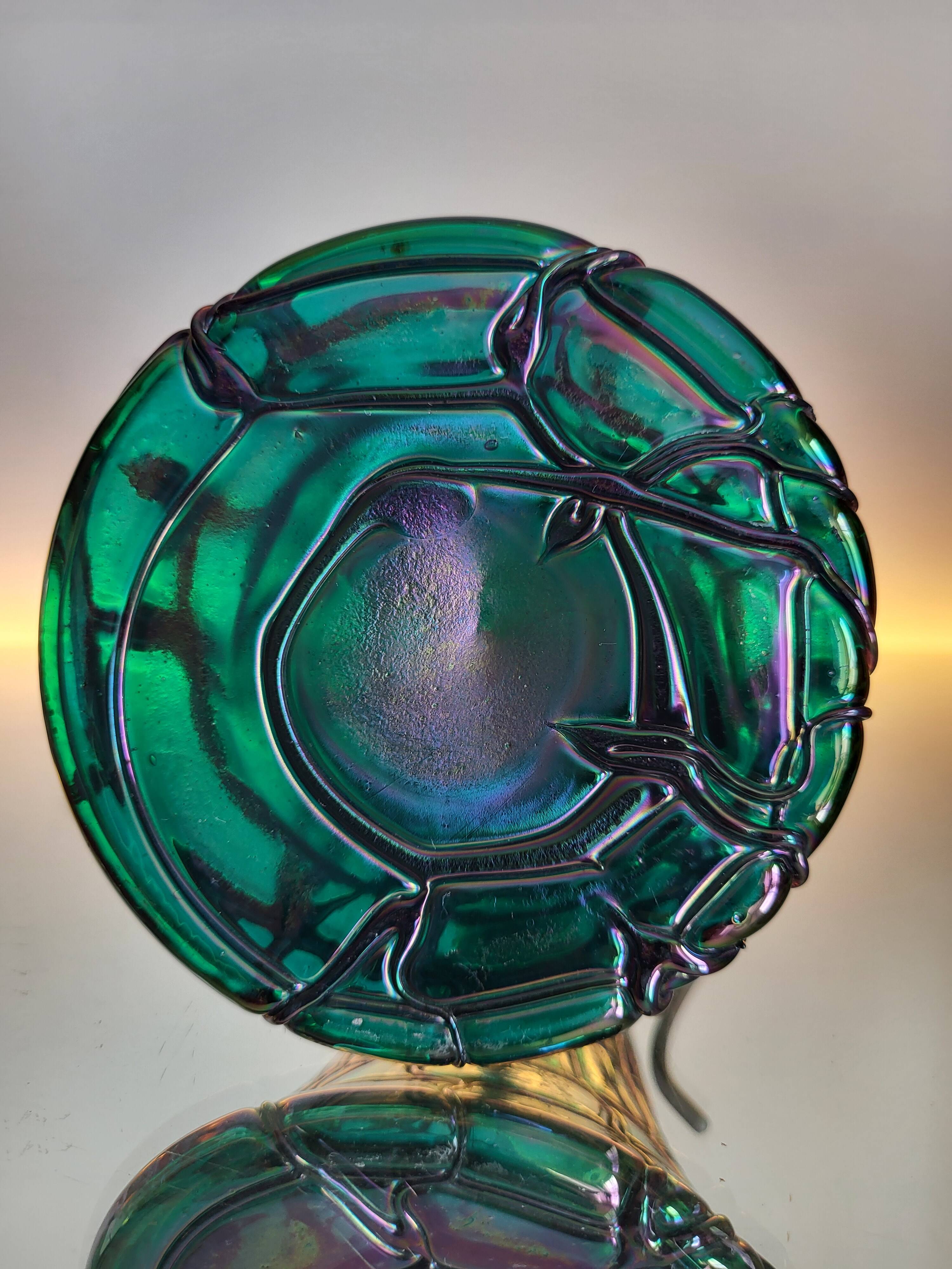 Karaf Art nouveau, pichet, König & Habel Ignaz, Oostenrijk, 1880-1890