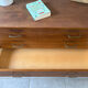 Vintage oak commode from the 1960s.