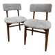 Pair of Scandinavian loop chairs