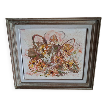 Very original contemporary oil painting.