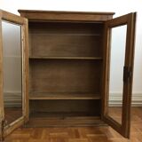 Oak display case