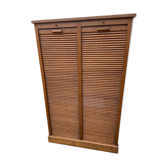 Furniture binder with curtain. double