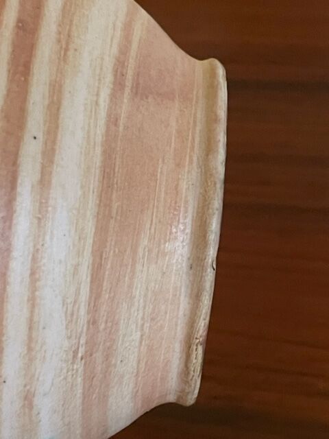 Vase accolay ceramic 1960