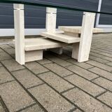 Travertine Coffee Table Willy Ballez