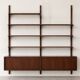 Modular library office Cado in rosewood, Poul Cadovius Denmark